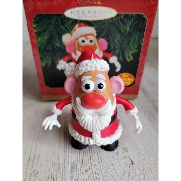 Hallmark 1999 North Pole Mr Potato Head ornament Xmas - Picture 1 of 6